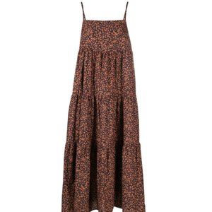 Matteau Square Neck Poplin Dress